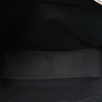IP Check Nylon Calfskin Ormond Tote Bag Taupe Brown