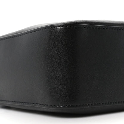 Calfskin Small Bucket Bag Black