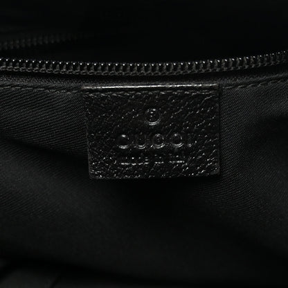 Monogram Web Medium Flat Messenger Bag Black