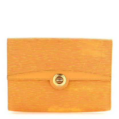 Epi Arche Pochette Yellow