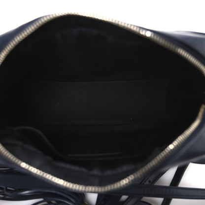 Calfskin Matelasse Monogram Lou Camera Bag Deep Marine