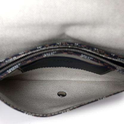 Goyardine Plumet Wallet Clutch Navy