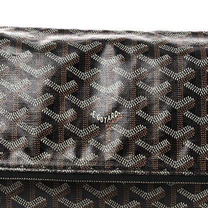Goyardine Sainte Marie Soft Clutch Black