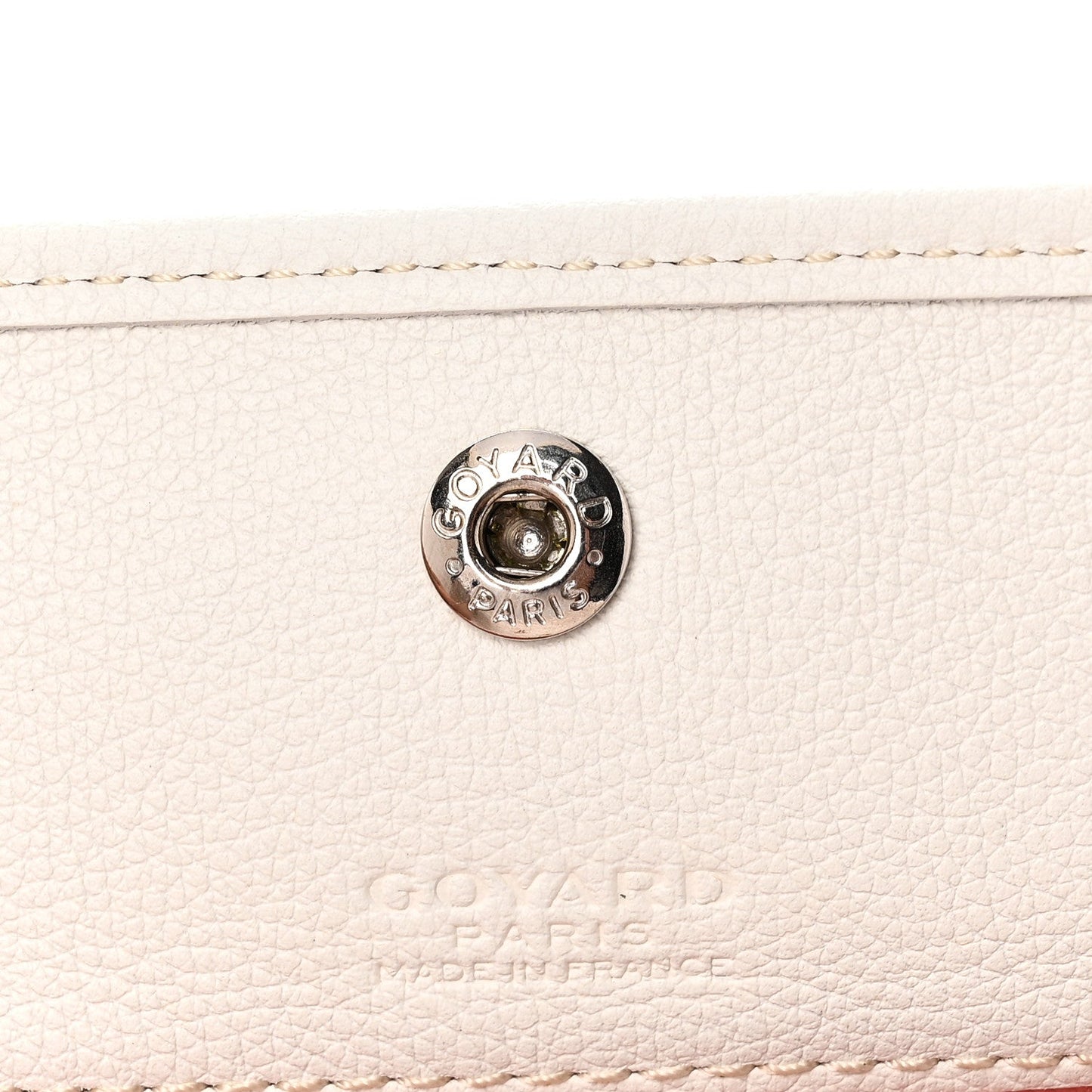 Goyardine Saint Louis Claire Voie PM White Pink