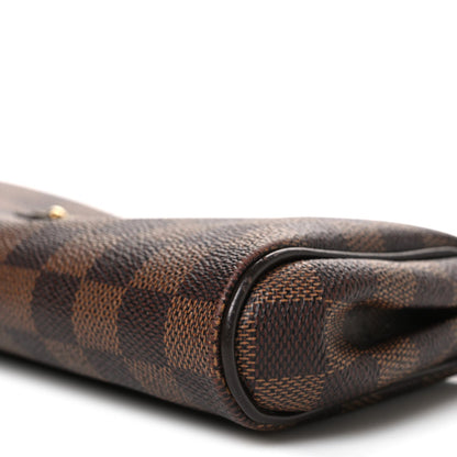 Damier Ebene Eva Clutch