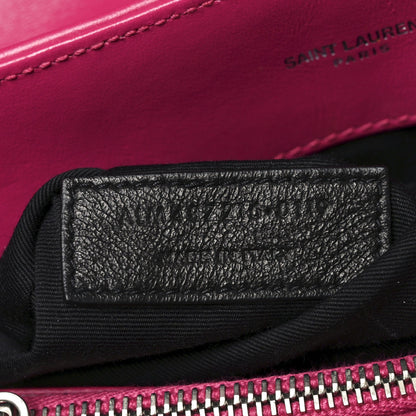 Calfskin Y Quilted Monogram Medium Loulou Chain Satchel Freesia