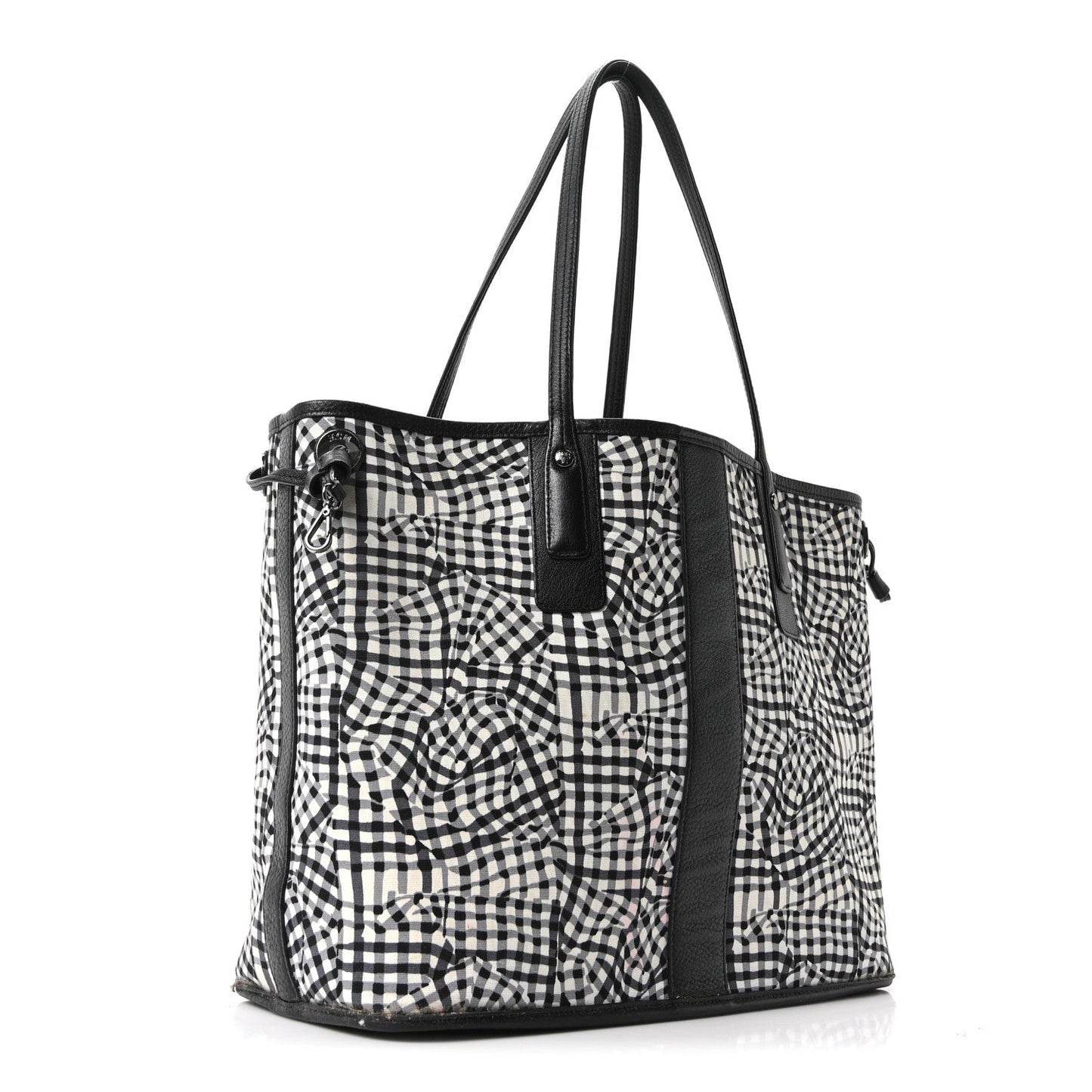 Visetos Medium Liz Reversible Shopper Tote Black