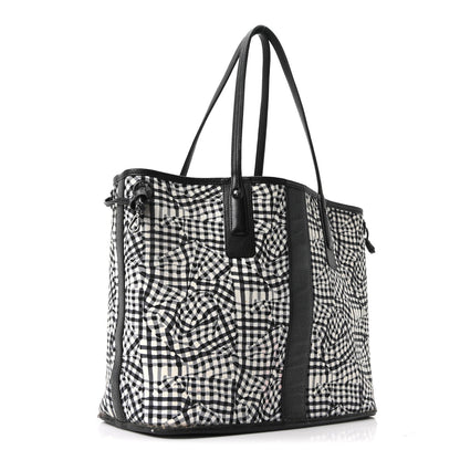 Visetos Medium Liz Reversible Shopper Tote Black