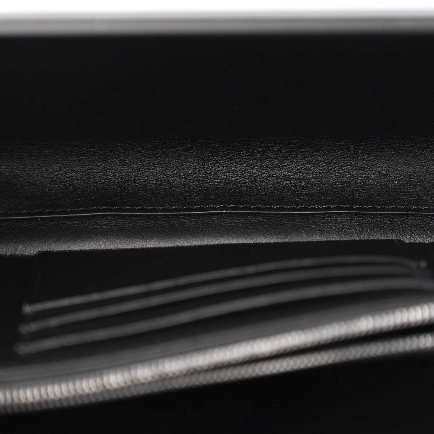 Matte Aluminum Personal Cross-Body Bag Black