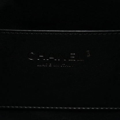 Caviar Quilted Small Chanel 25 Handbag Black