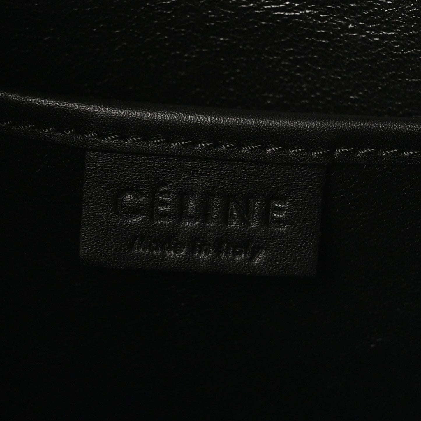Drummed Calfskin Nubuck Nano Tri-Color Luggage Stone Blue Black
