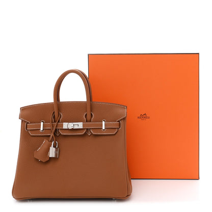 Togo Birkin 25 Gold