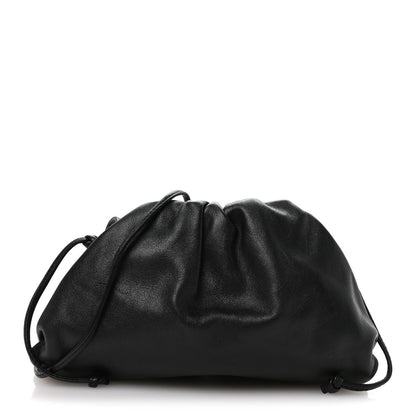 Butter Calfskin The Mini Pouch Black