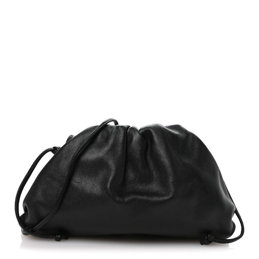 Butter Calfskin The Mini Pouch Black