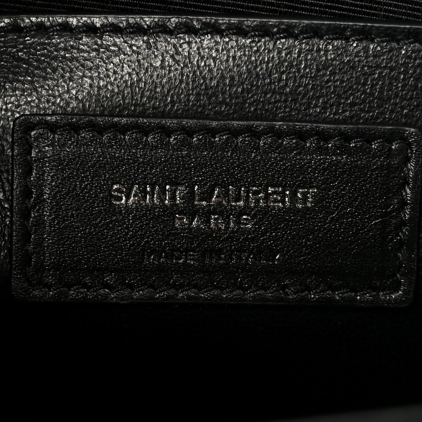 Grain De Poudre Small Classic Monogram Monochrome Kate Satchel Black