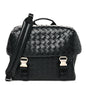 Nappa Intrecciato Postino Messenger Black