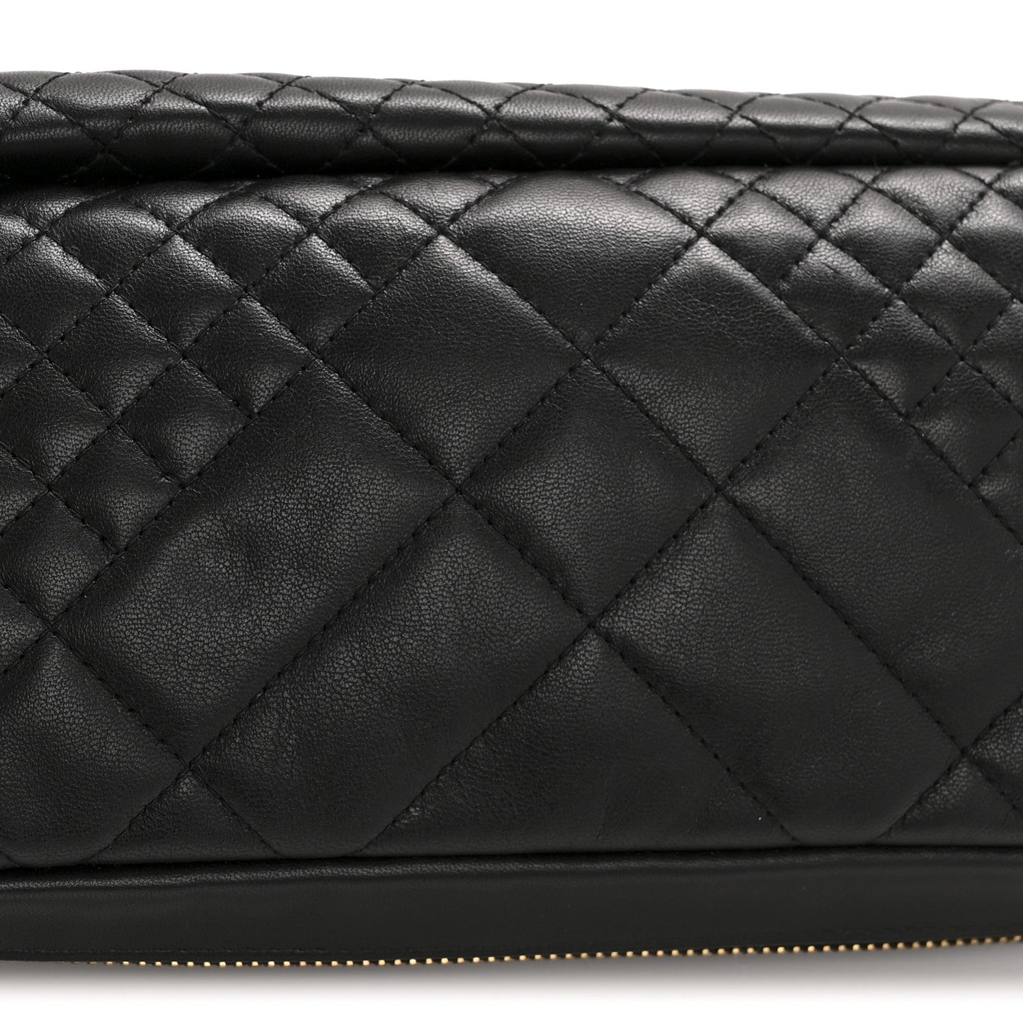 Nappa Barocco Quilted Vanitas Medea Belt Bag Black Red White
