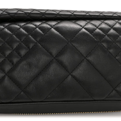 Nappa Barocco Quilted Vanitas Medea Belt Bag Black Red White