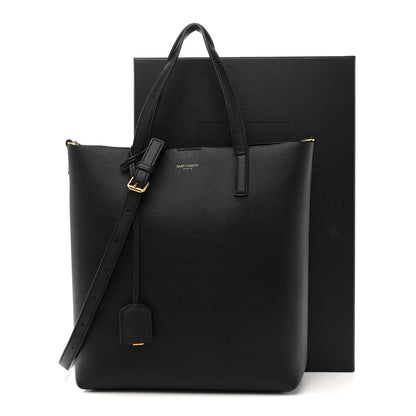 Calfskin Toy Shopping Tote Black
