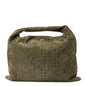 Suede Intrecciato Large Hop Mud