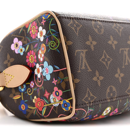 LV X TM Monogram Flowers Speedy Bandouliere 20