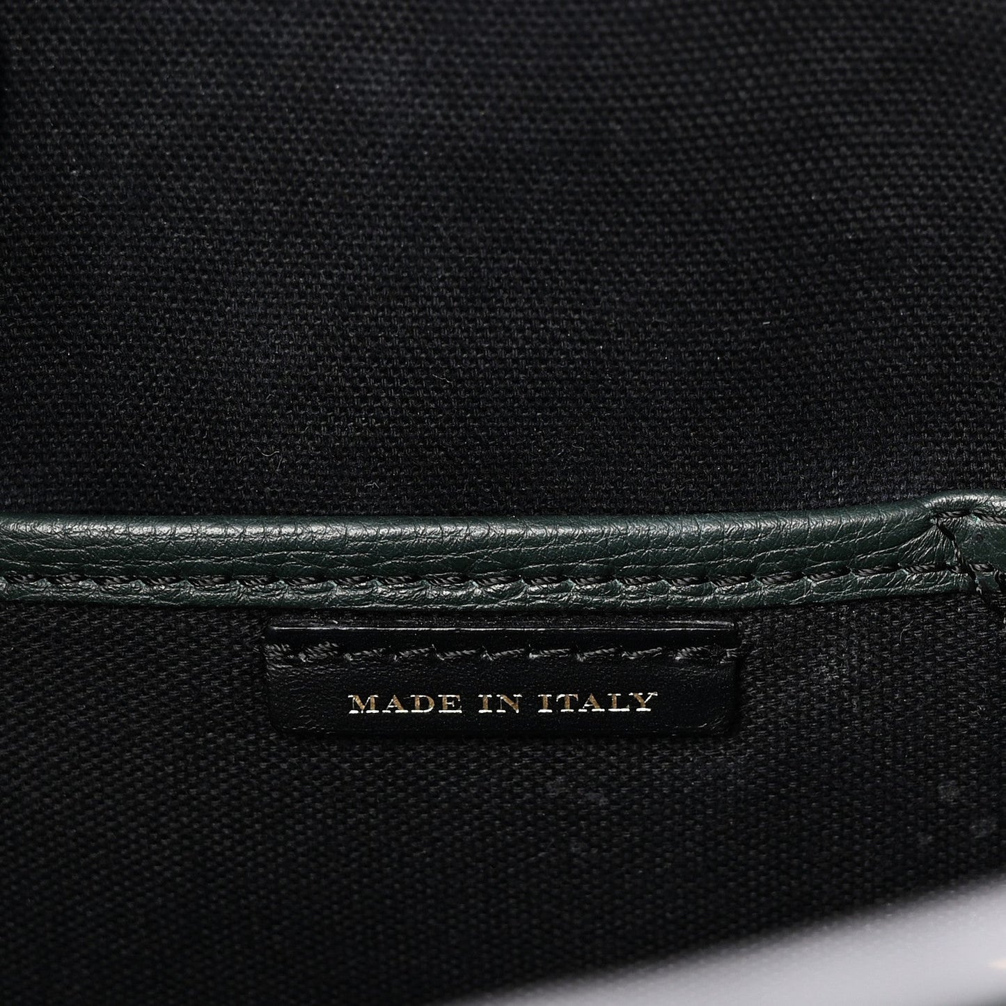 Derby Calfskin House Check Large Banner Tote Dark Bottle Green
