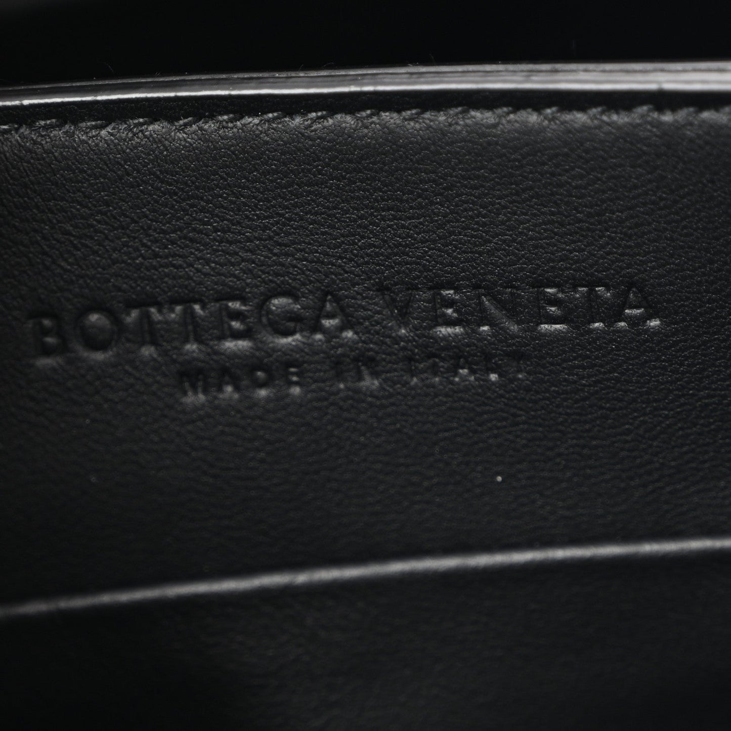 Nappa Intrecciato Small Tote Black