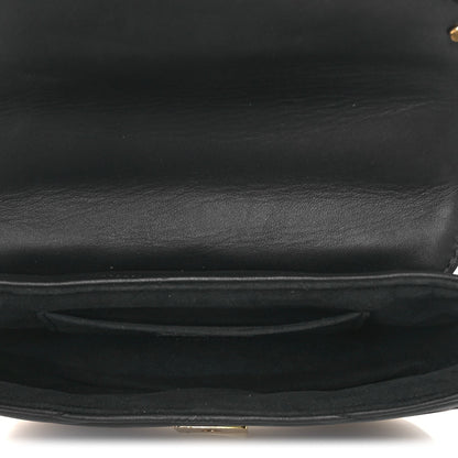 Calfskin New Wave Chain PM Black