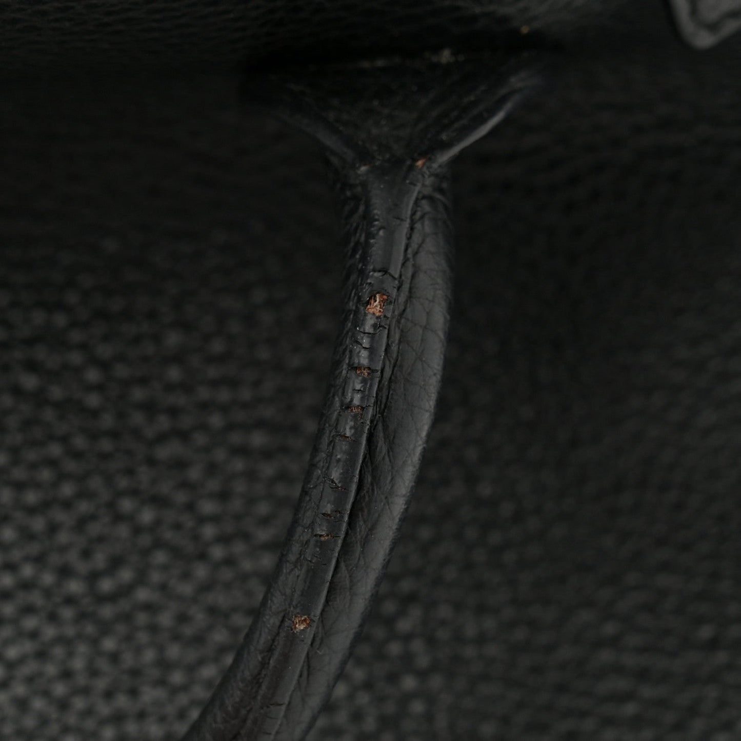 Grained Calfskin Baby Sac De Jour Souple Black