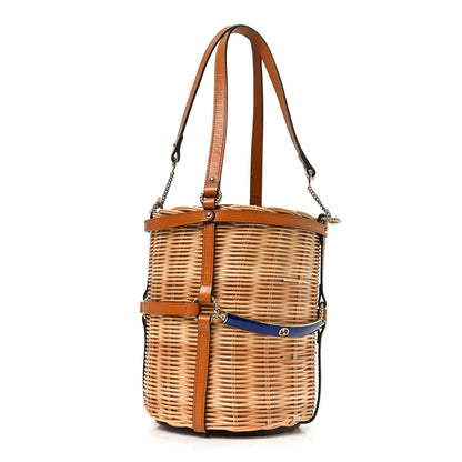 Wicker Bucket Bag Natural