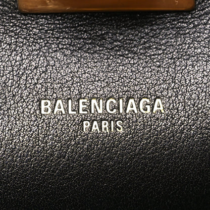 Smooth Calfskin Medium Le 7 Shoulder Bag Black
