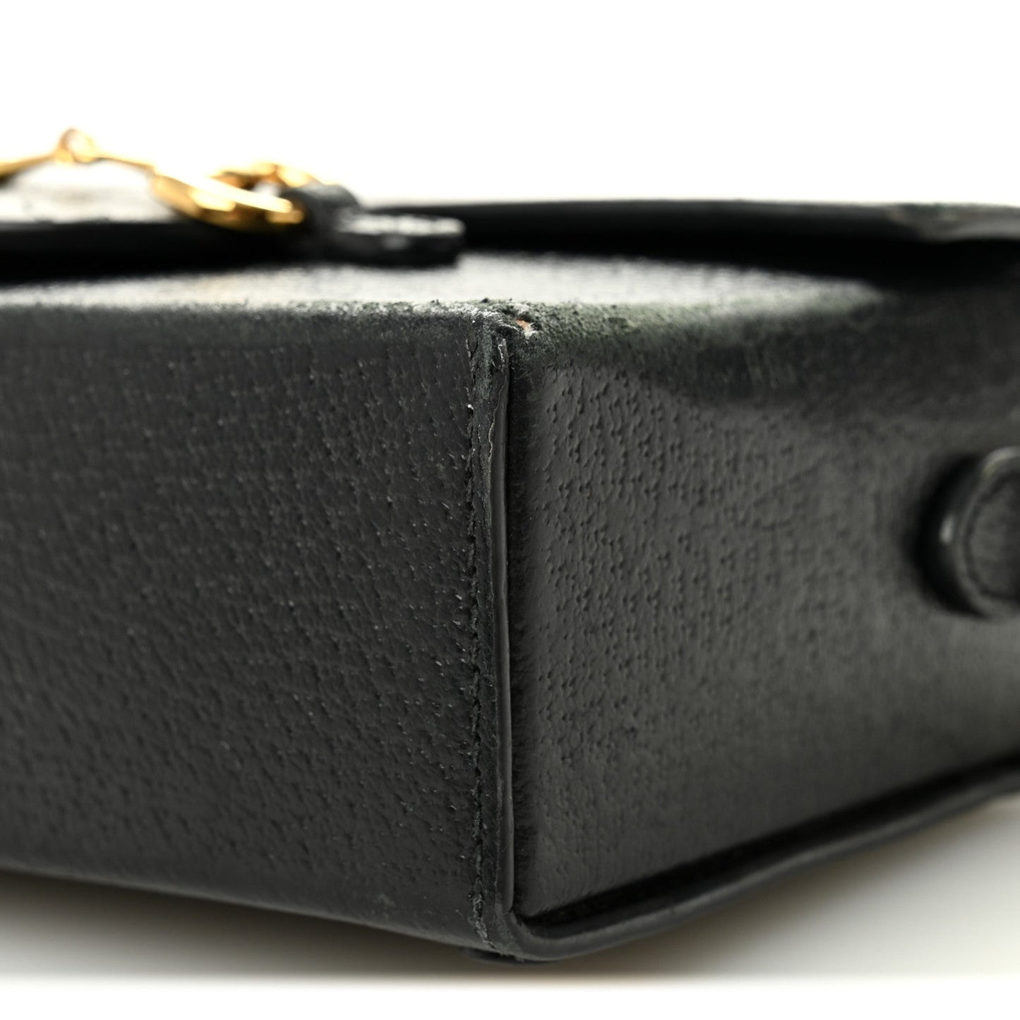 Calfskin Horsebit 1955 Shoulder Bag Black