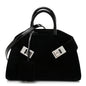 Velvet Strass XS Hug Bag Black