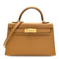Tadelakt Mini Kelly Sellier 20 Biscuit