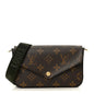 Monogram Felicie Strap & Go Kaki
