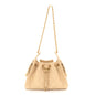 Caviar Quilted Mini Chanel 25 Handbag Beige