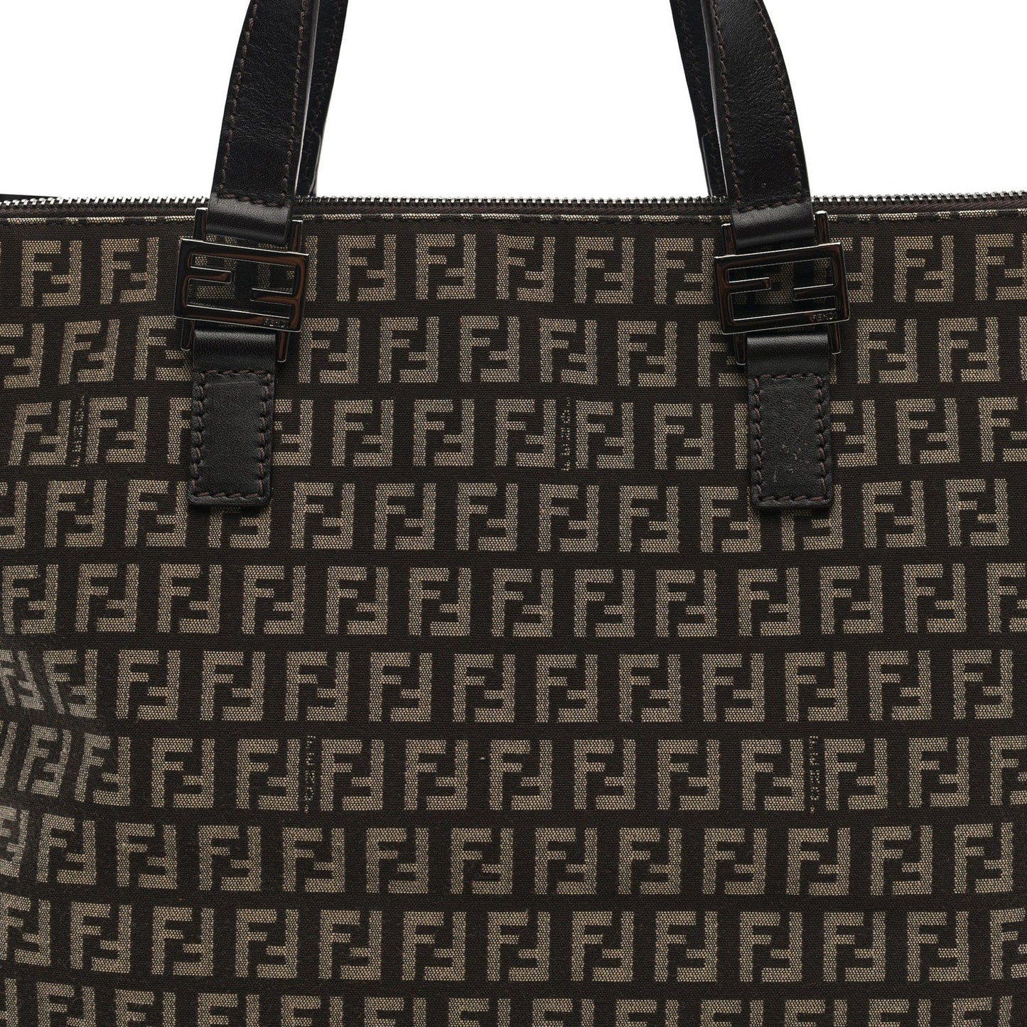 Zucchino Vitello Roll Tote Tobacco
