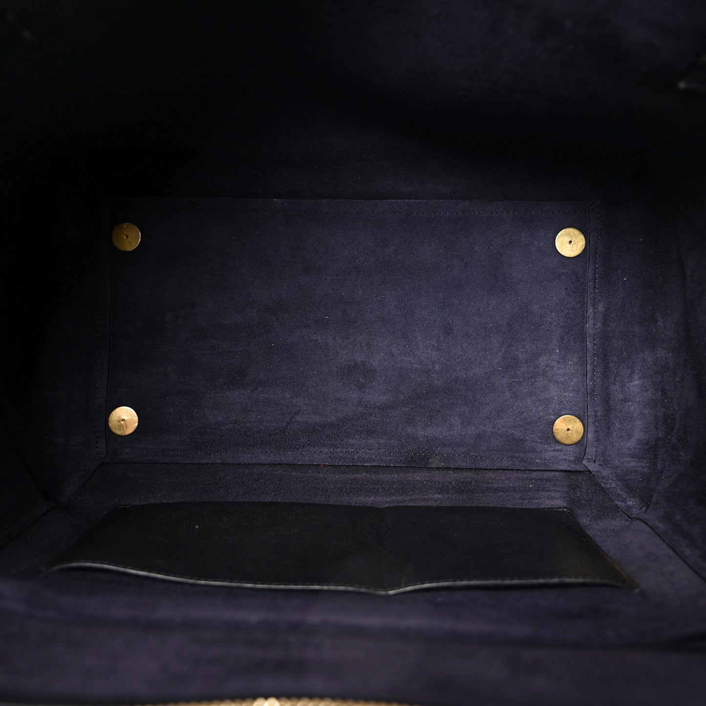 Grained Calfskin Small Belt Bag Black