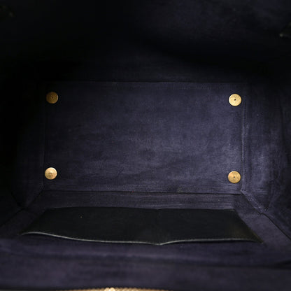 Grained Calfskin Small Belt Bag Black