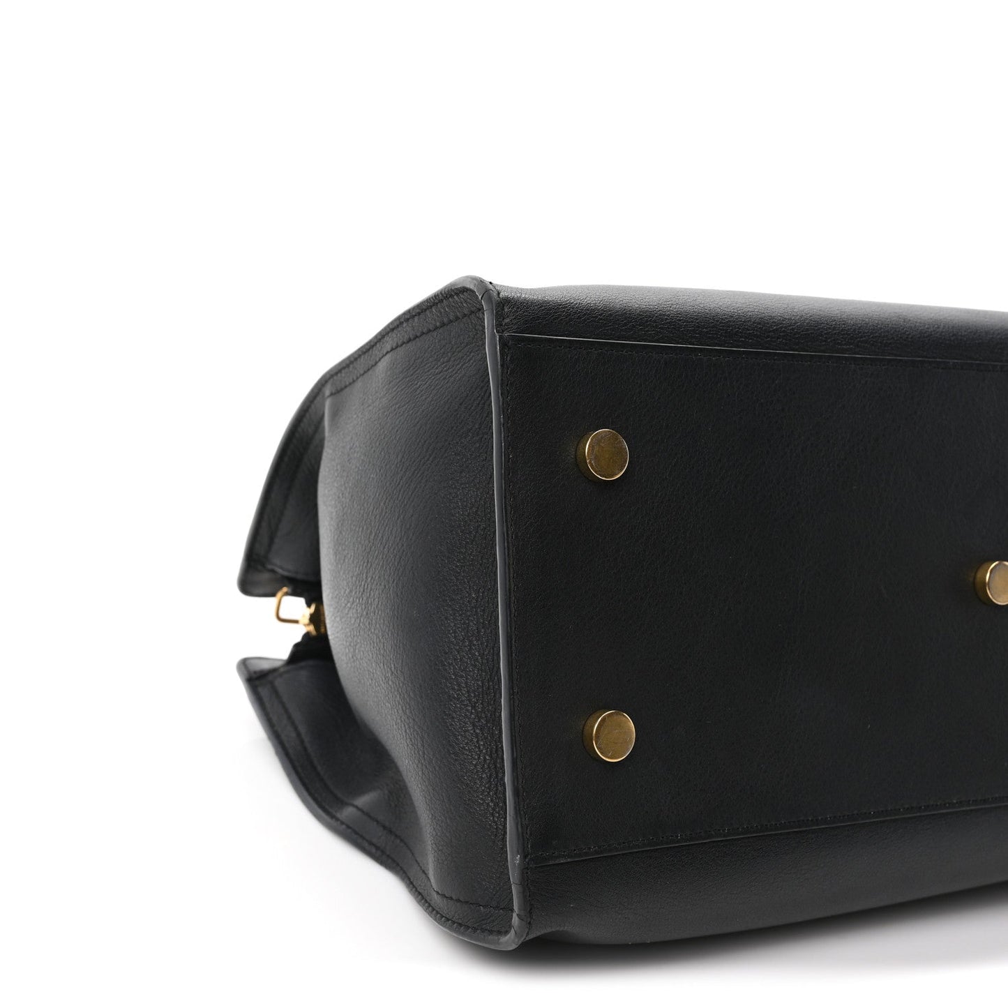 Calfskin Small Classic Y Cabas Black