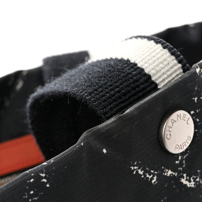 Nylon Travel Toiletry Tote Black