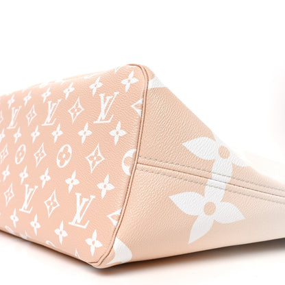 Monogram Giant By The Pool Neverfull MM Brume