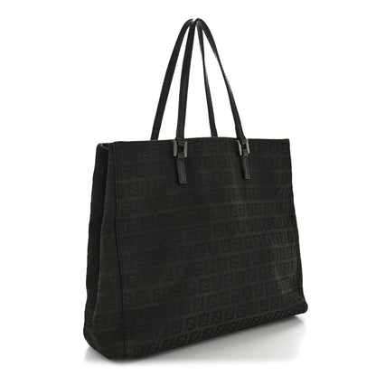 Zucchino Vitello Tote Black