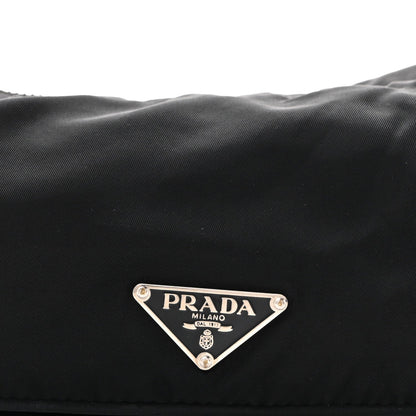 Tessuto Nylon Pochette Bag Black