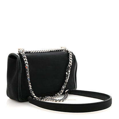 Canvas Printed Small Love Lola Bag Black