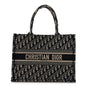 Oblique Medium Book Tote Blue Multicolor