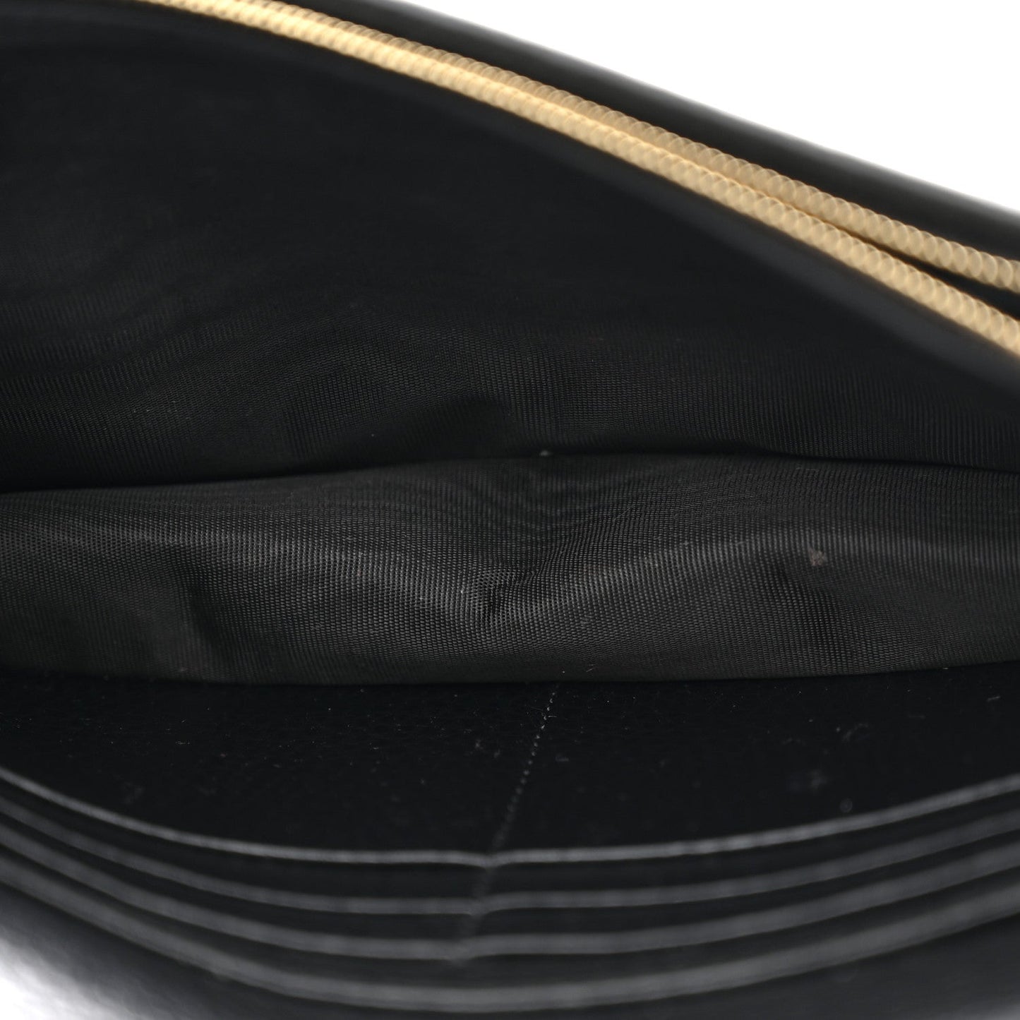 Calfskin Mini GG Marmont Chain Wallet Black