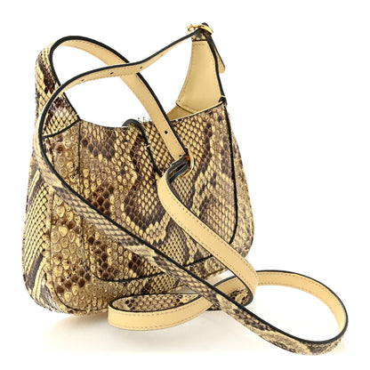 Snakeskin Mini Jackie 1961 Hobo Beige