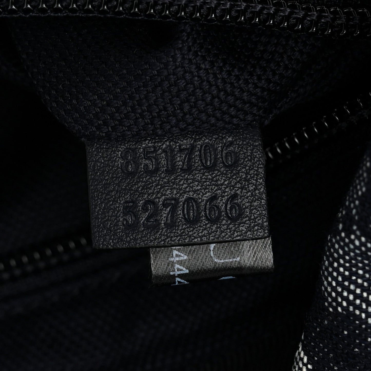 Denim Monogram Web Belt Bag Blue Multicolor