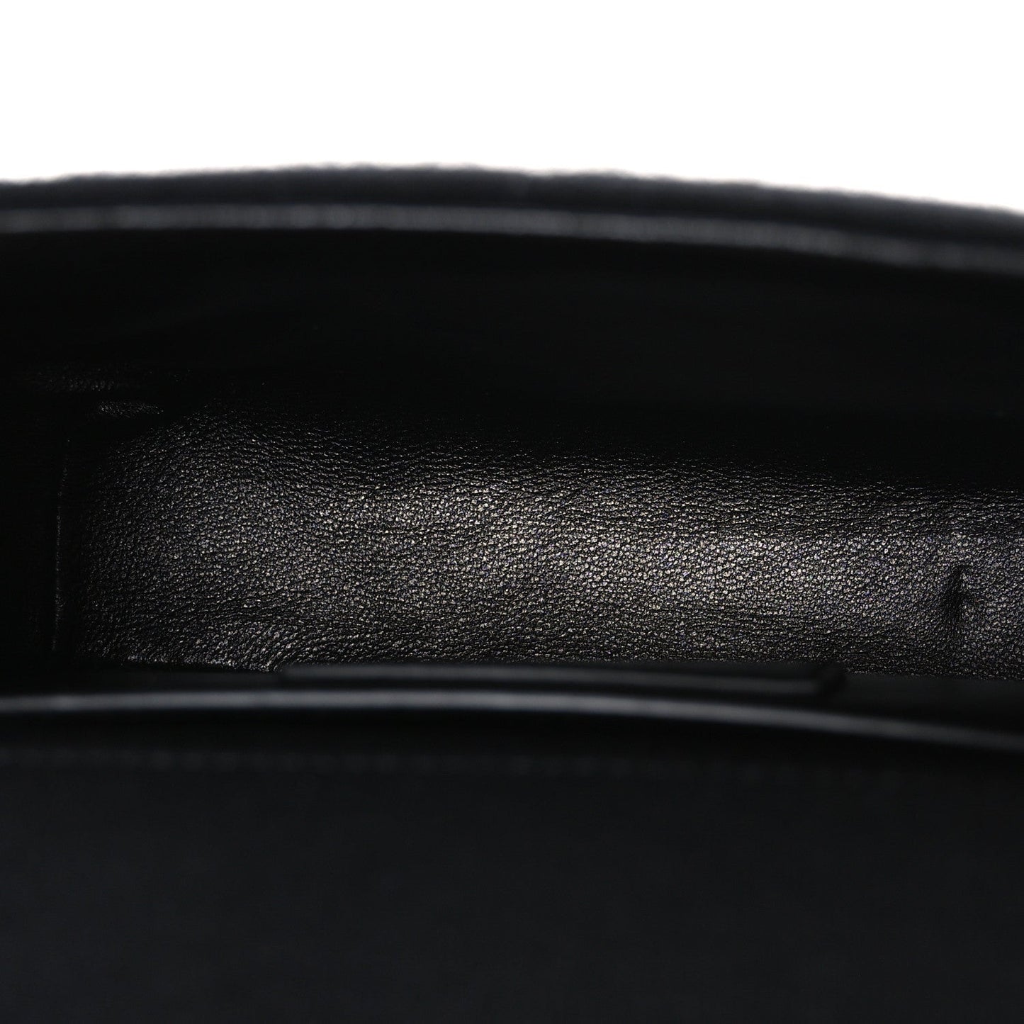 Jersey Wool Patchwork Monogram Mini Jamie Baguette Black